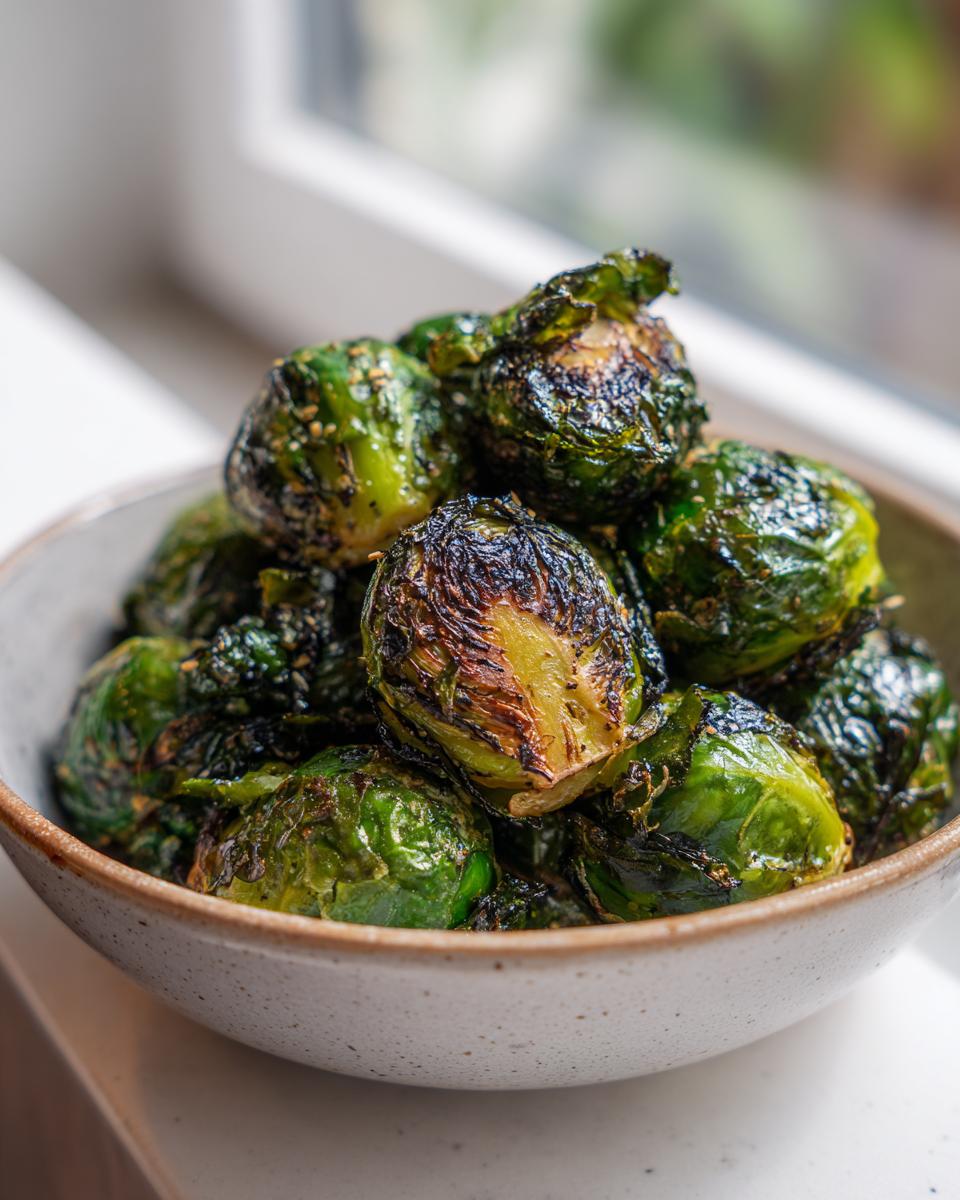 Air Fryer Brussels Sprouts - detail 1