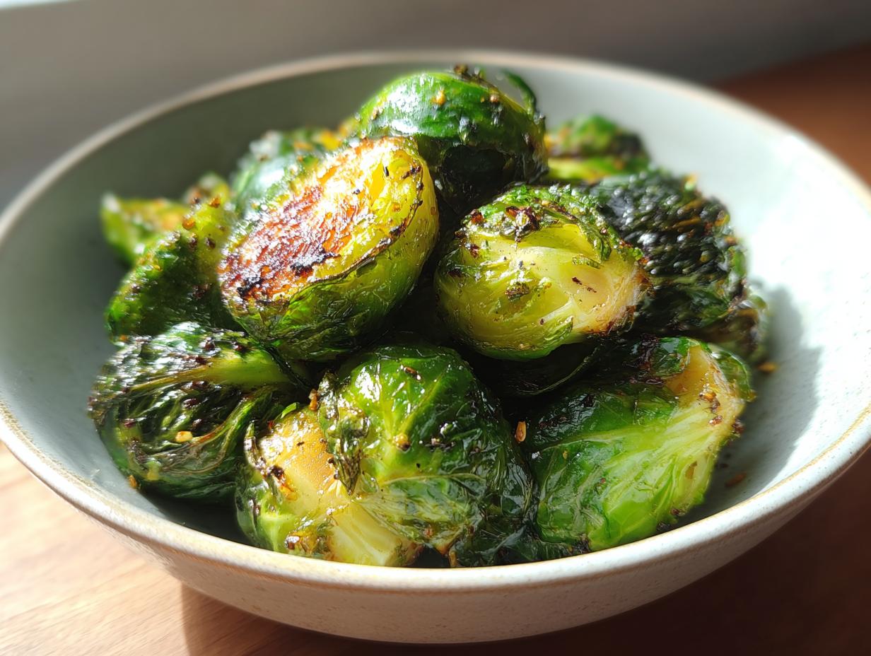 Air Fryer Brussels Sprouts