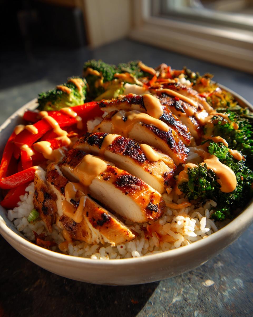 Air Fryer Chicken Meal Prep Bowls - detail 1