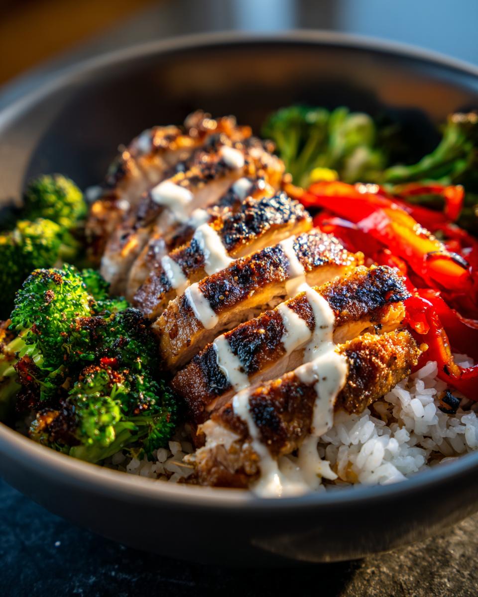 Air Fryer Chicken Meal Prep Bowls - detail 2