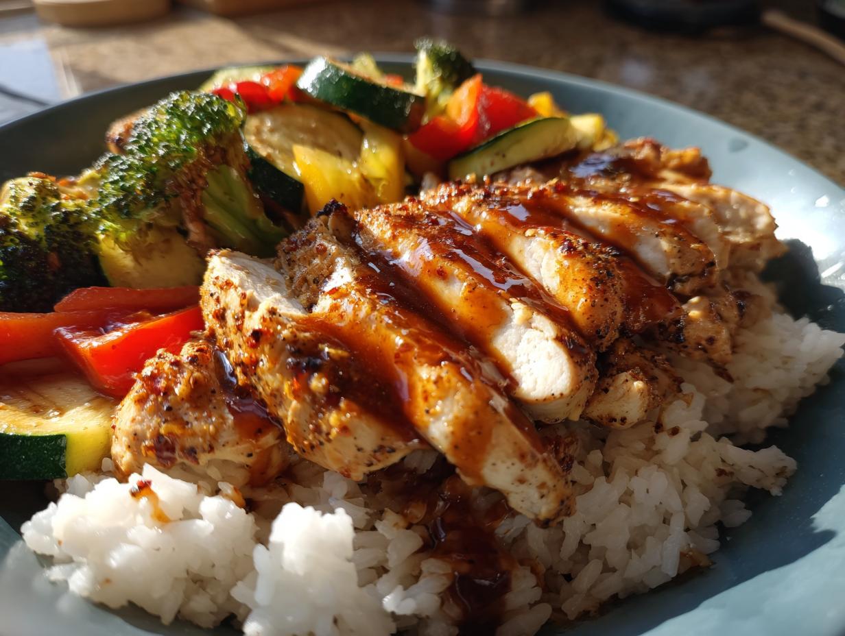 Air Fryer Chicken & Rice Boxes
