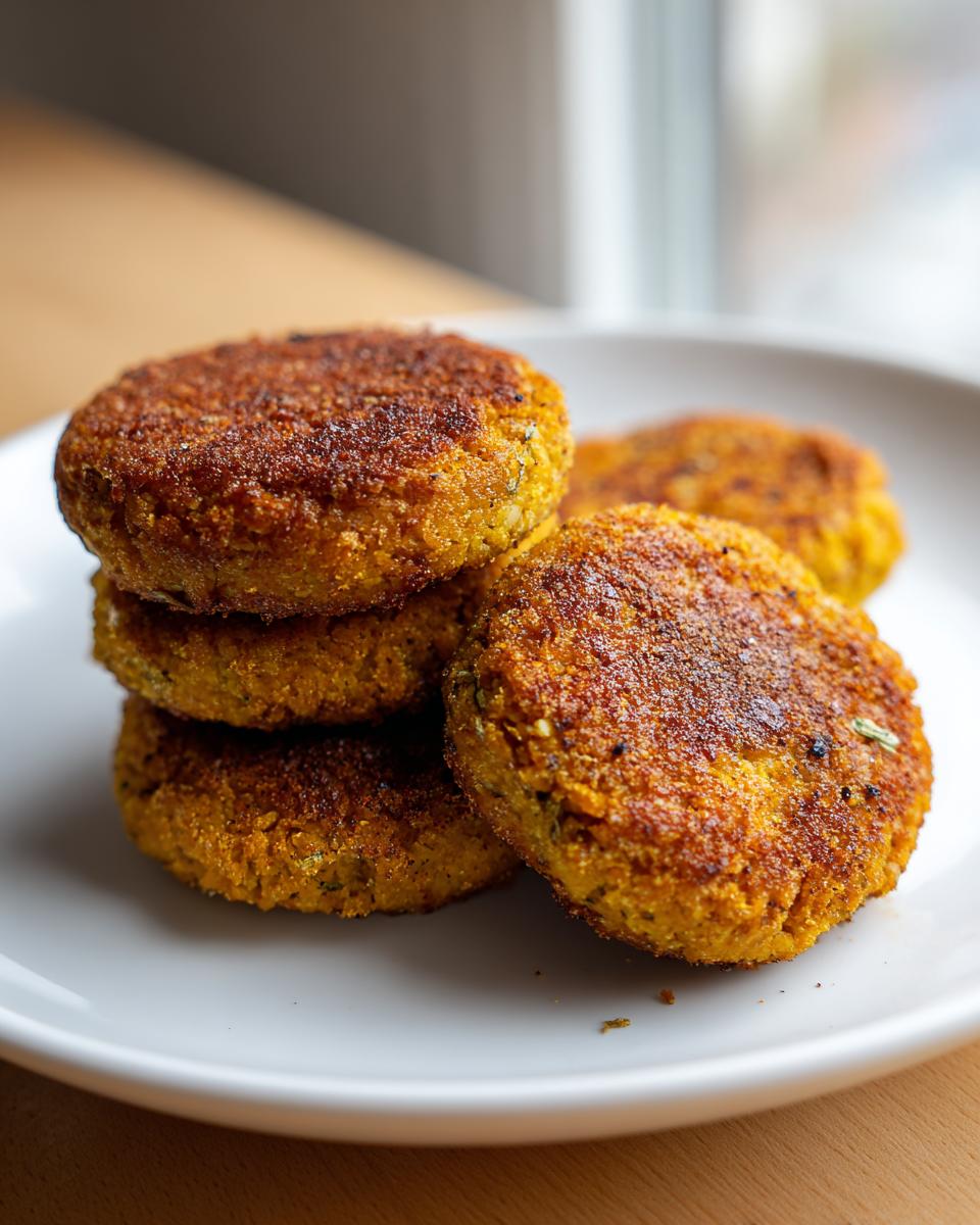 Air Fryer Chickpea Patties - detail 1