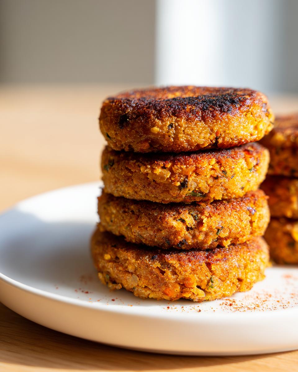 Air Fryer Chickpea Patties - detail 2