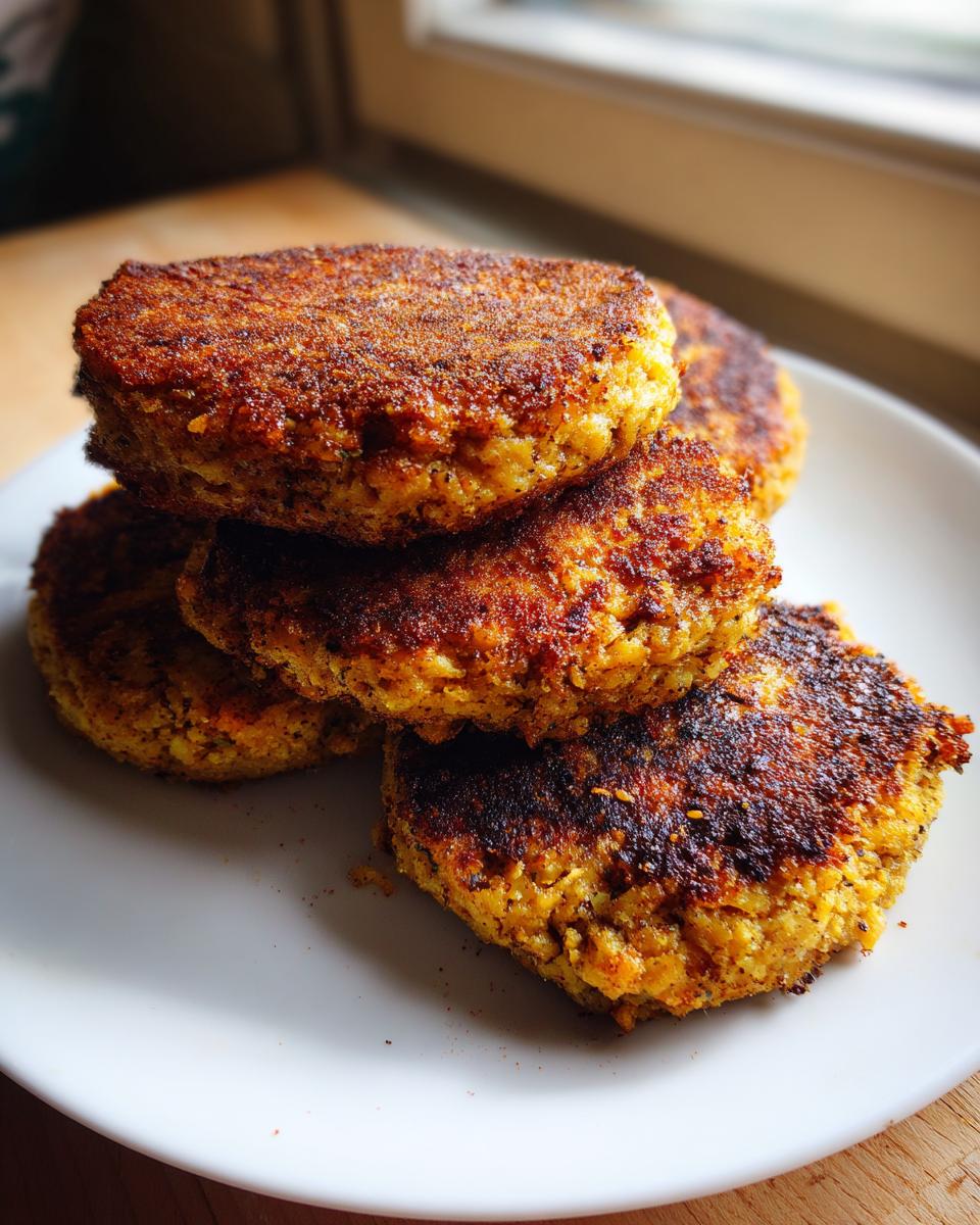 Air Fryer Chickpea Patties - detail 3