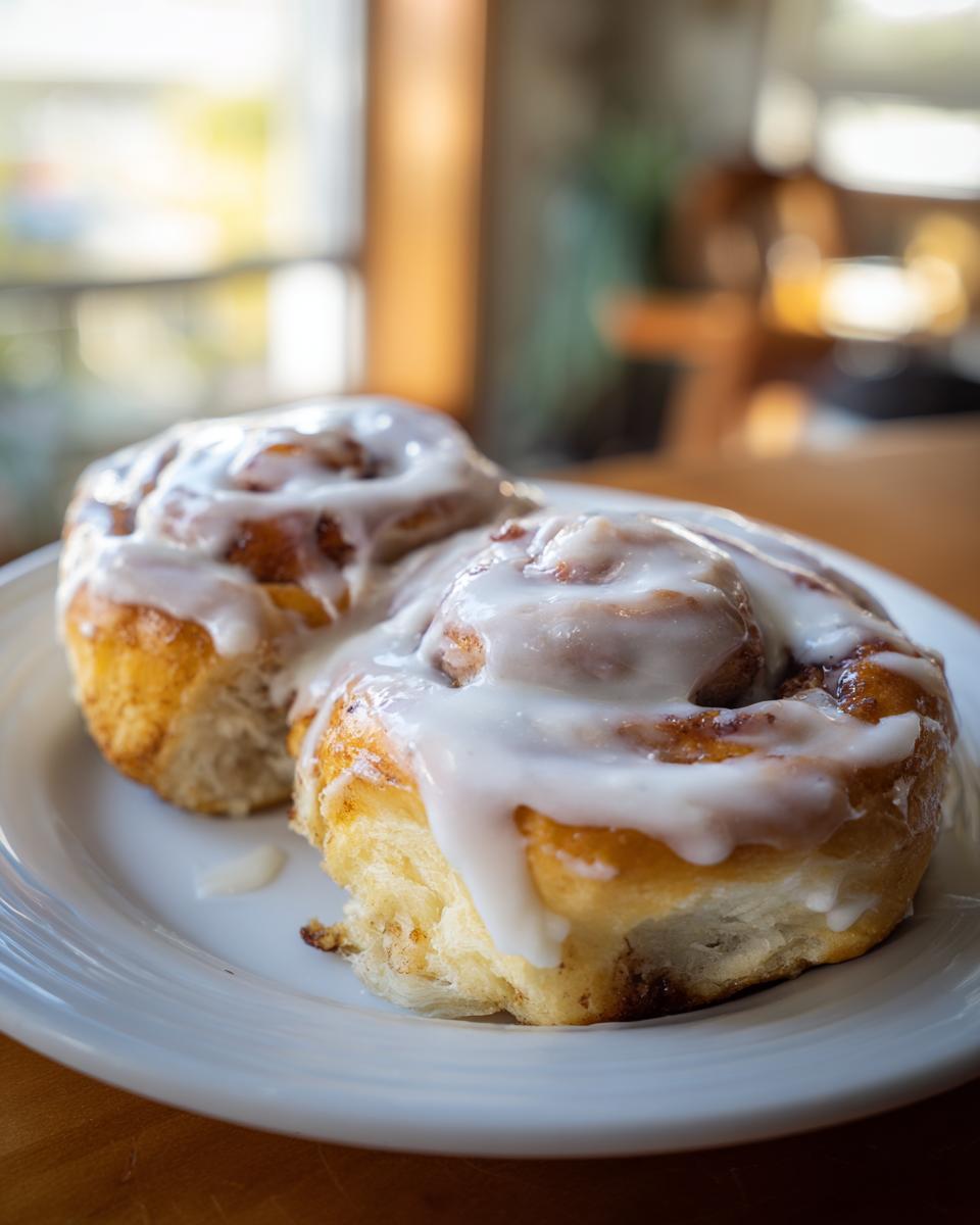 Air Fryer Cinnamon Rolls - detail 3
