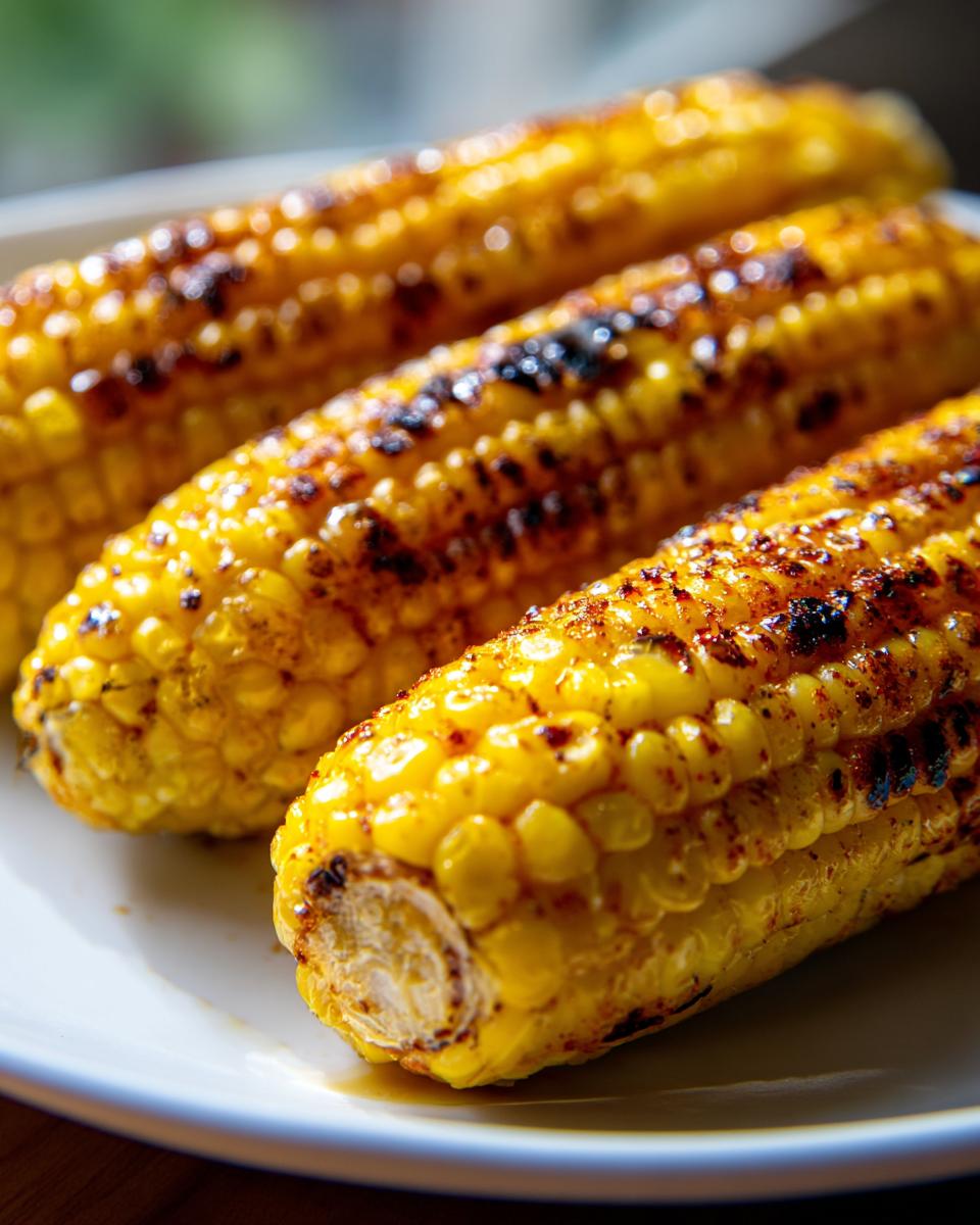 Air Fryer Corn on the Cob - detail 1
