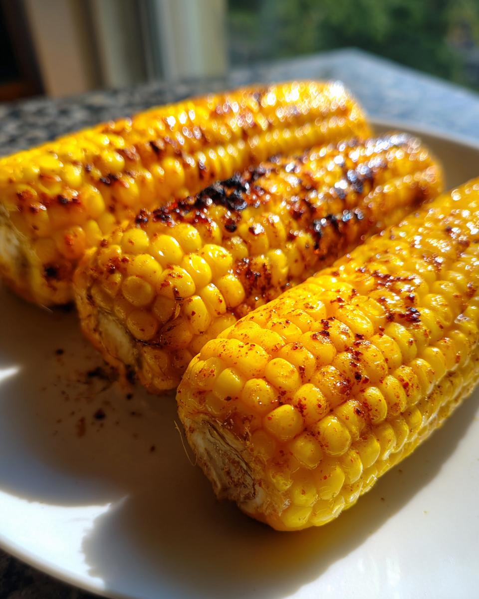 Air Fryer Corn on the Cob - detail 3
