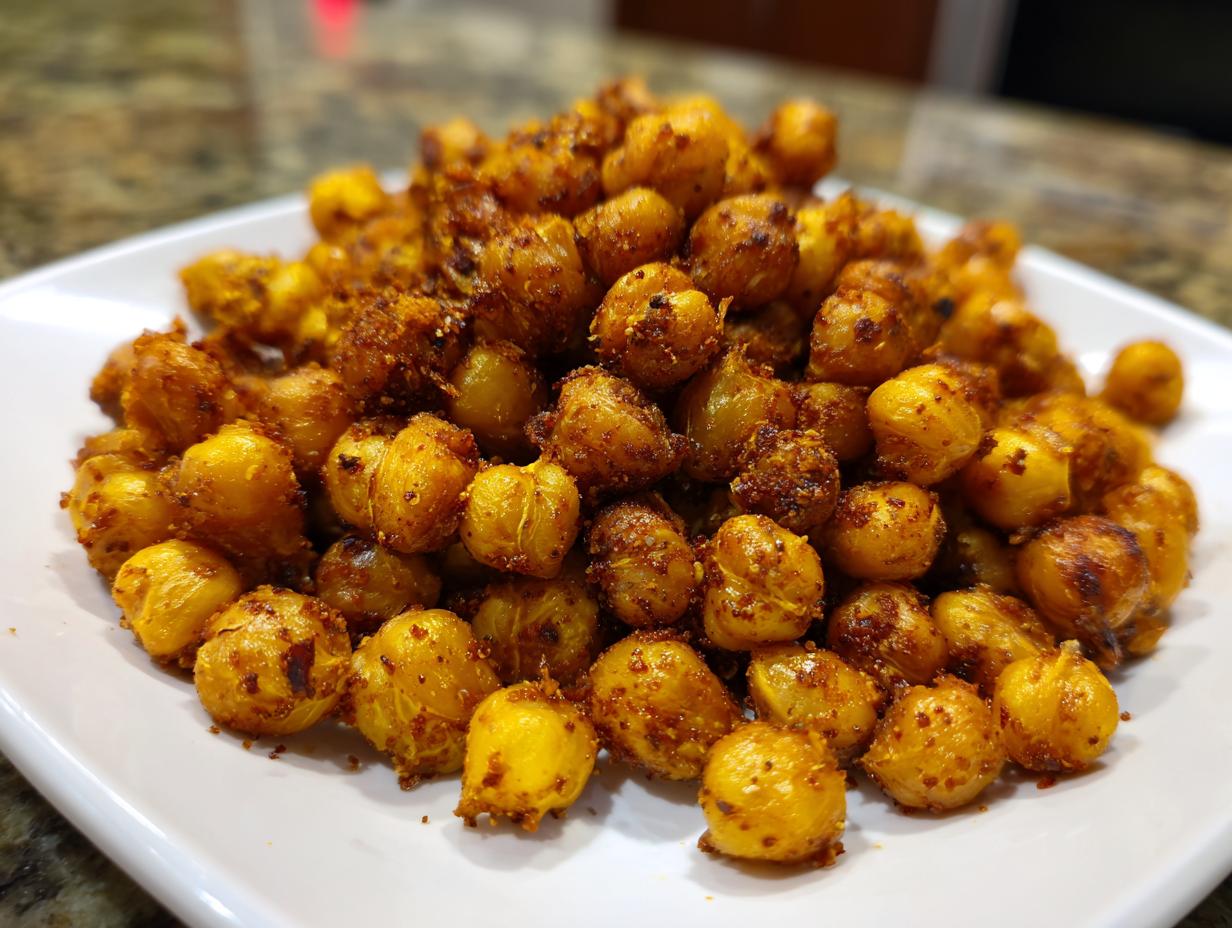 Air Fryer Crispy Chickpeas