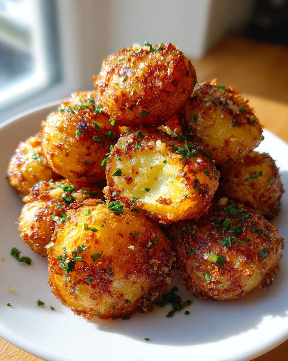 Air Fryer Garlic Potatoes - detail 1