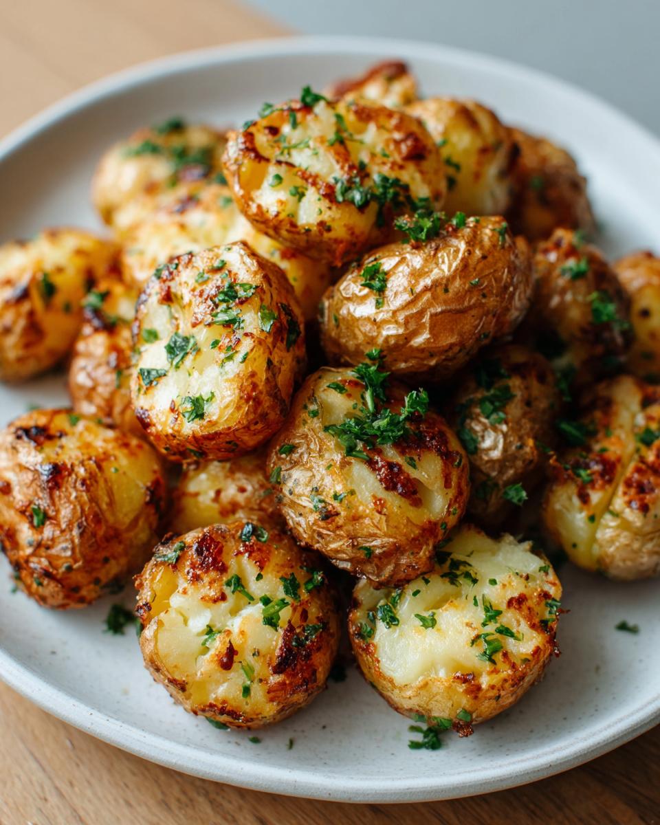 Air Fryer Garlic Potatoes - detail 2