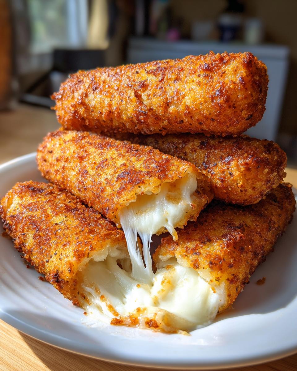 Air Fryer Mozzarella Sticks - detail 1