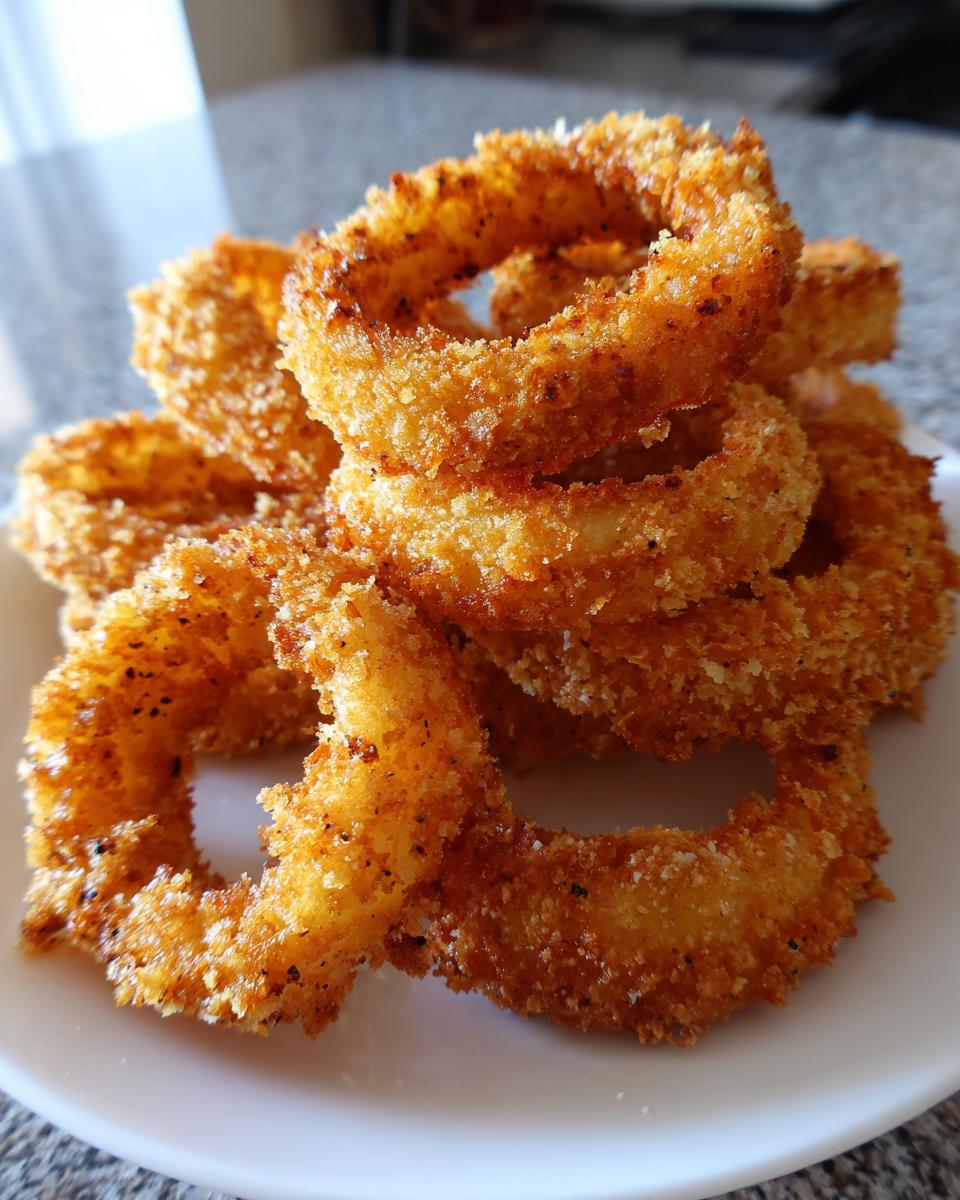 Air Fryer Onion Rings - detail 1