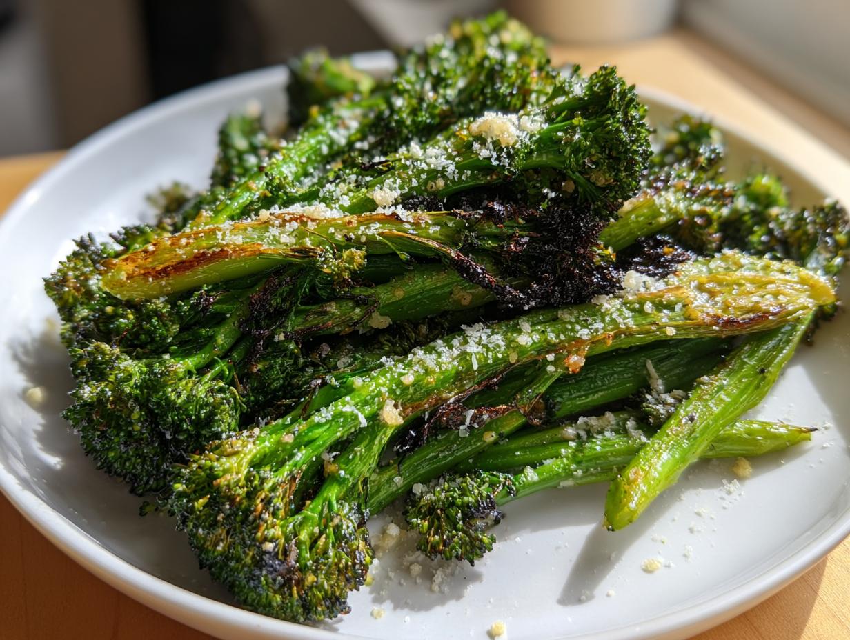 Air Fryer Roasted Broccoli