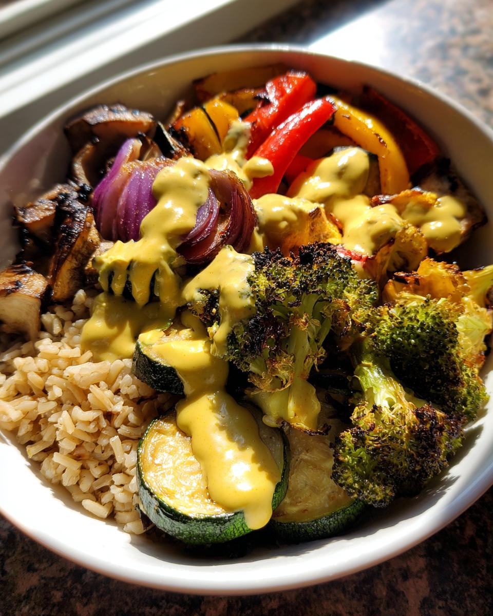 Air Fryer Roasted Veggie Meal Prep - detail 1