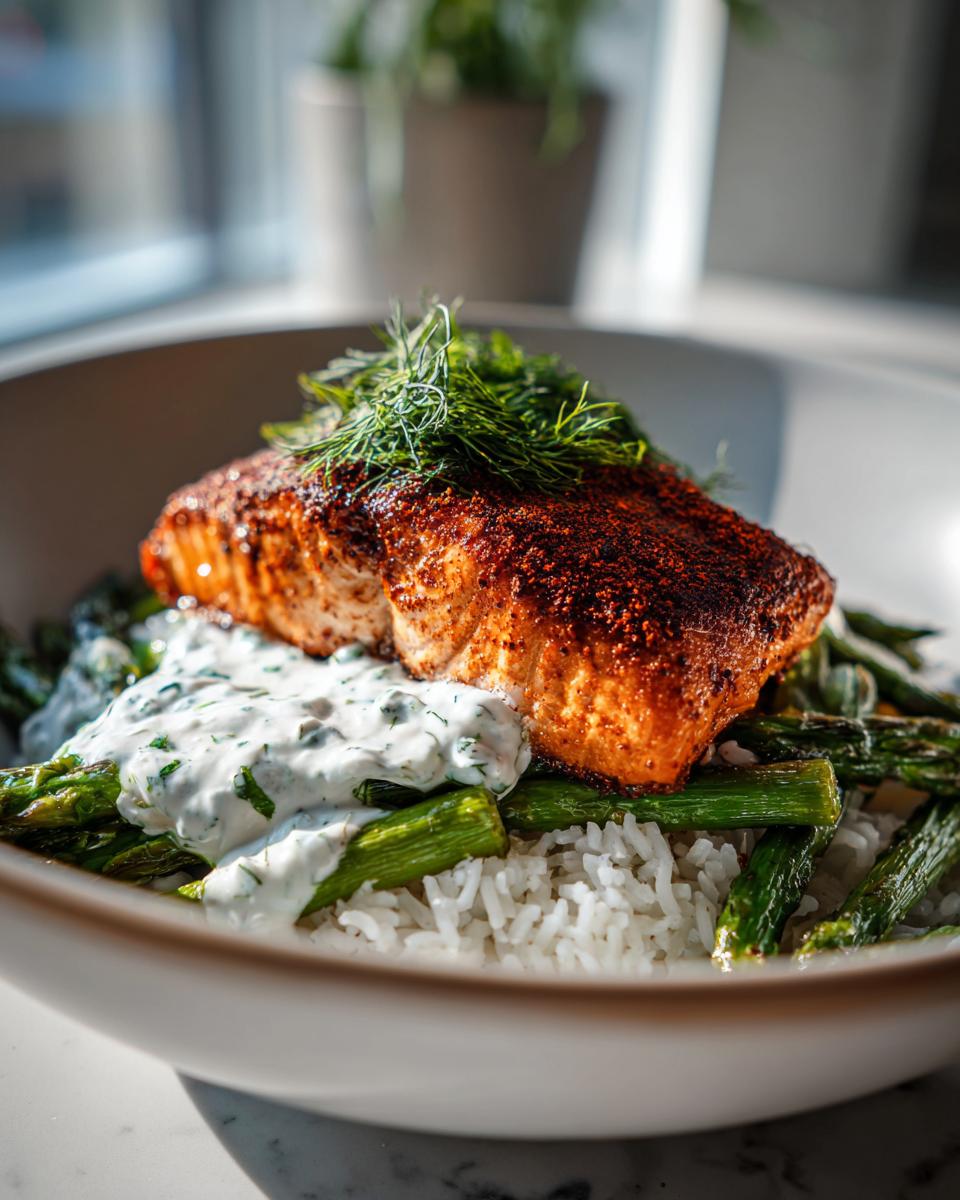 Air Fryer Salmon Meal Prep - detail 1