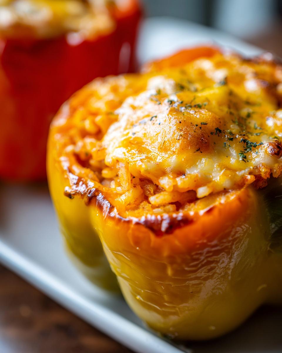 Air Fryer Stuffed Bell Peppers - detail 2