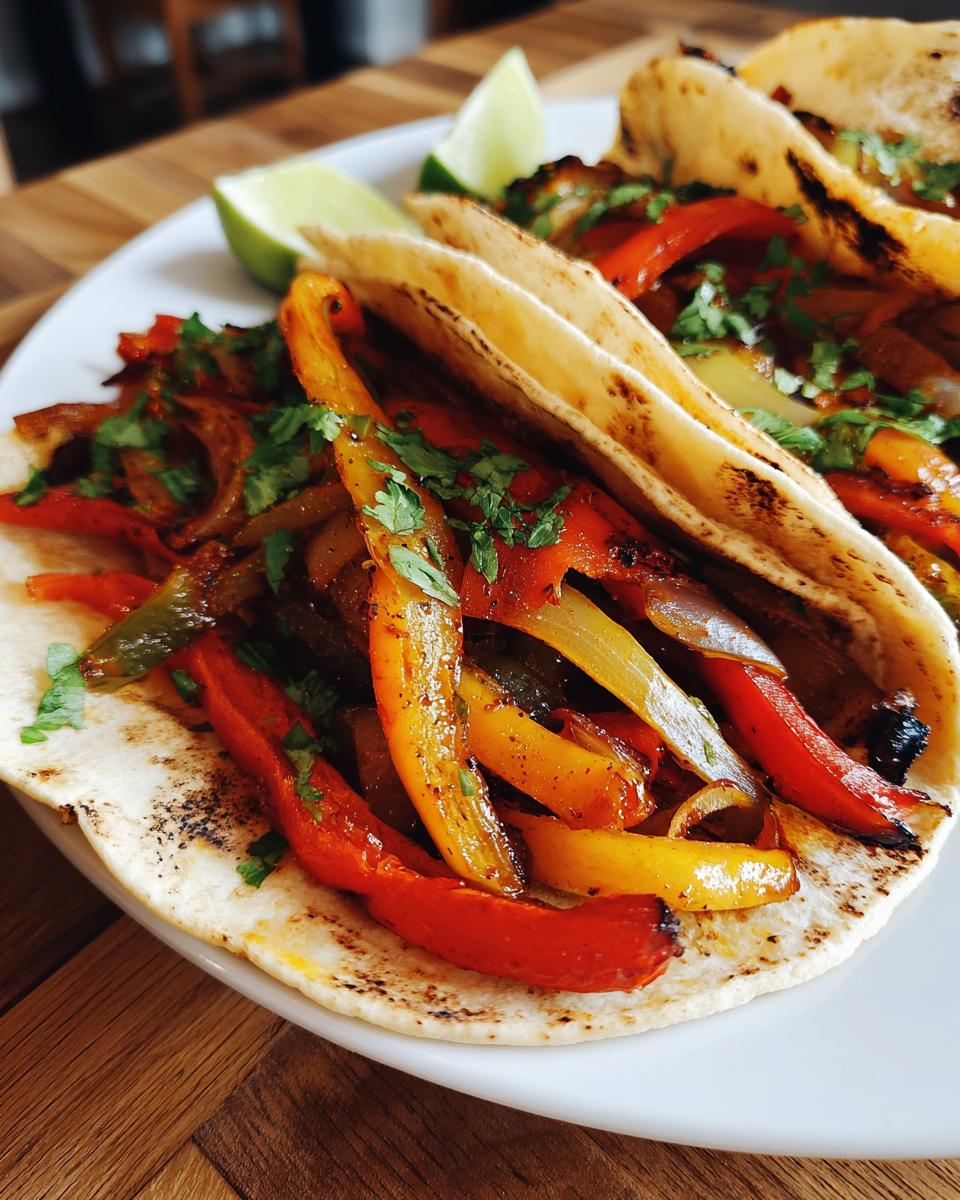 Air Fryer Veggie Fajitas - detail 1