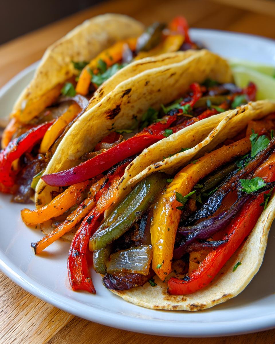 Air Fryer Veggie Fajitas - detail 2
