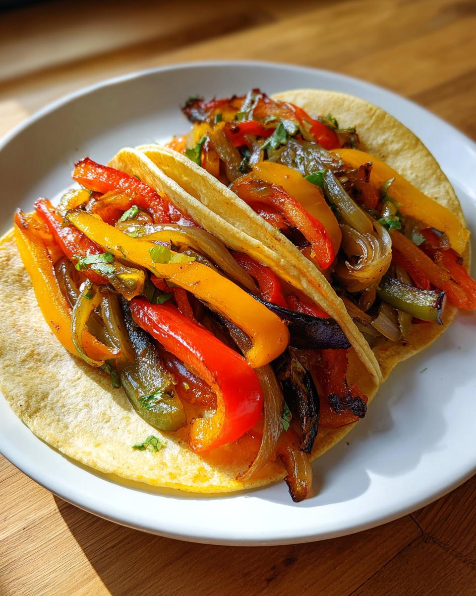 Air Fryer Veggie Fajitas - detail 3