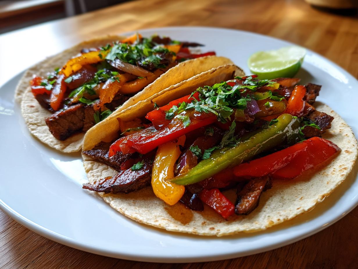 Air Fryer Veggie Fajitas