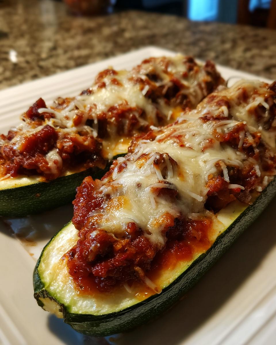Air Fryer Zucchini Boats - detail 1