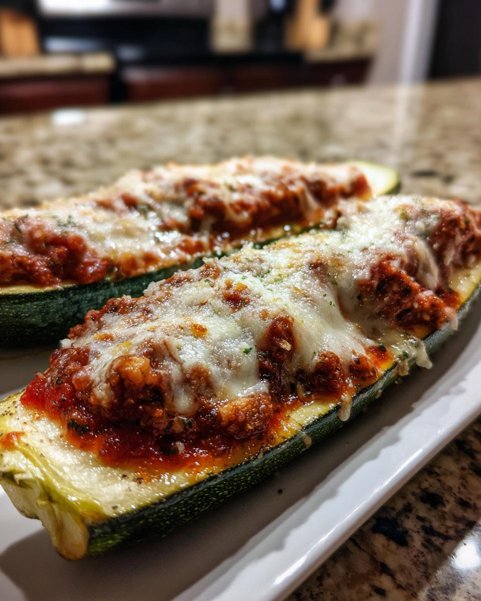 Air Fryer Zucchini Boats - detail 2