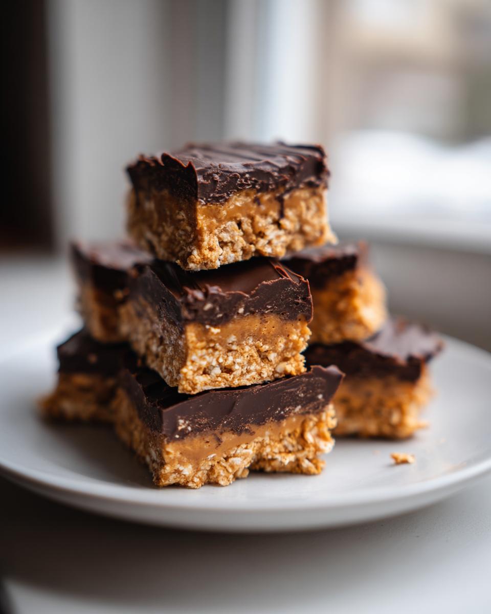 Almond Butter Crunch Bars - detail 1