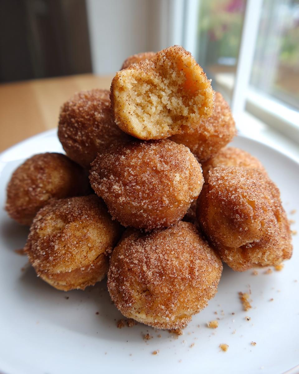Baked Cinnamon Dessert Bites - detail 1