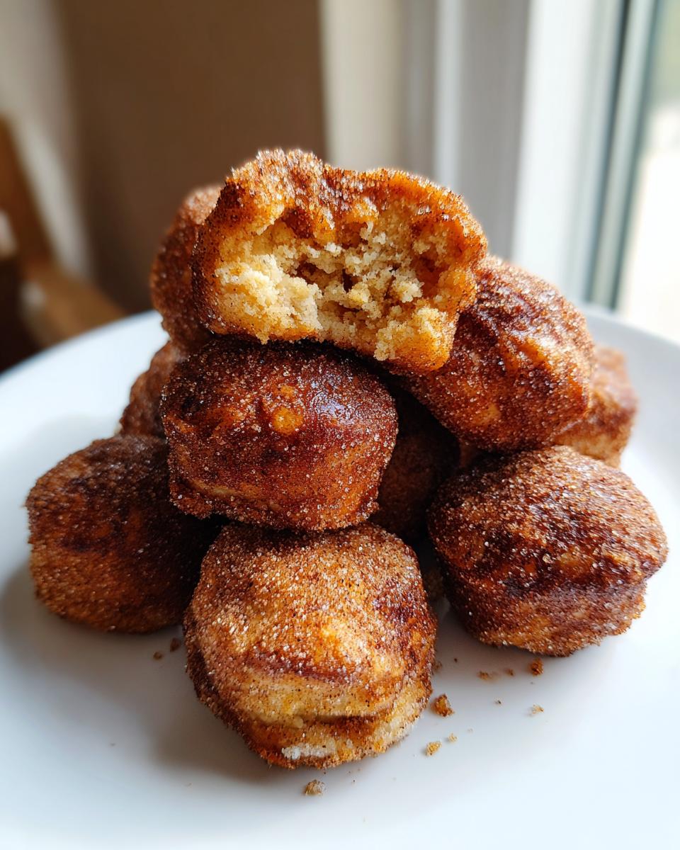 Baked Cinnamon Dessert Bites - detail 2