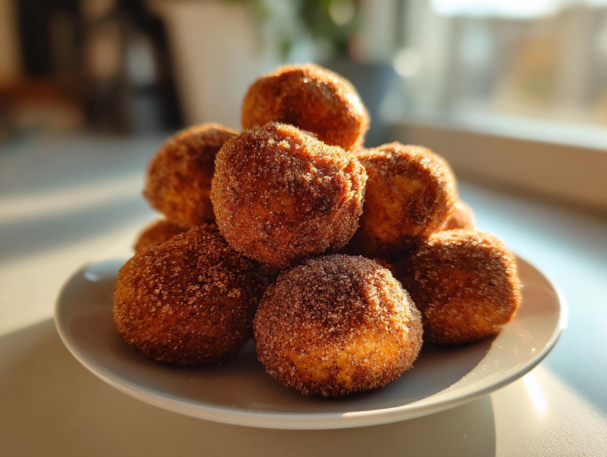 Baked Cinnamon Snack Bites