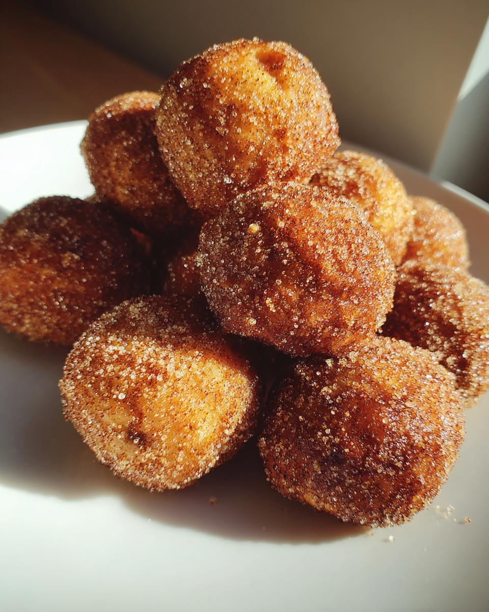 Baked Cinnamon Sugar Dough Bites - detail 2