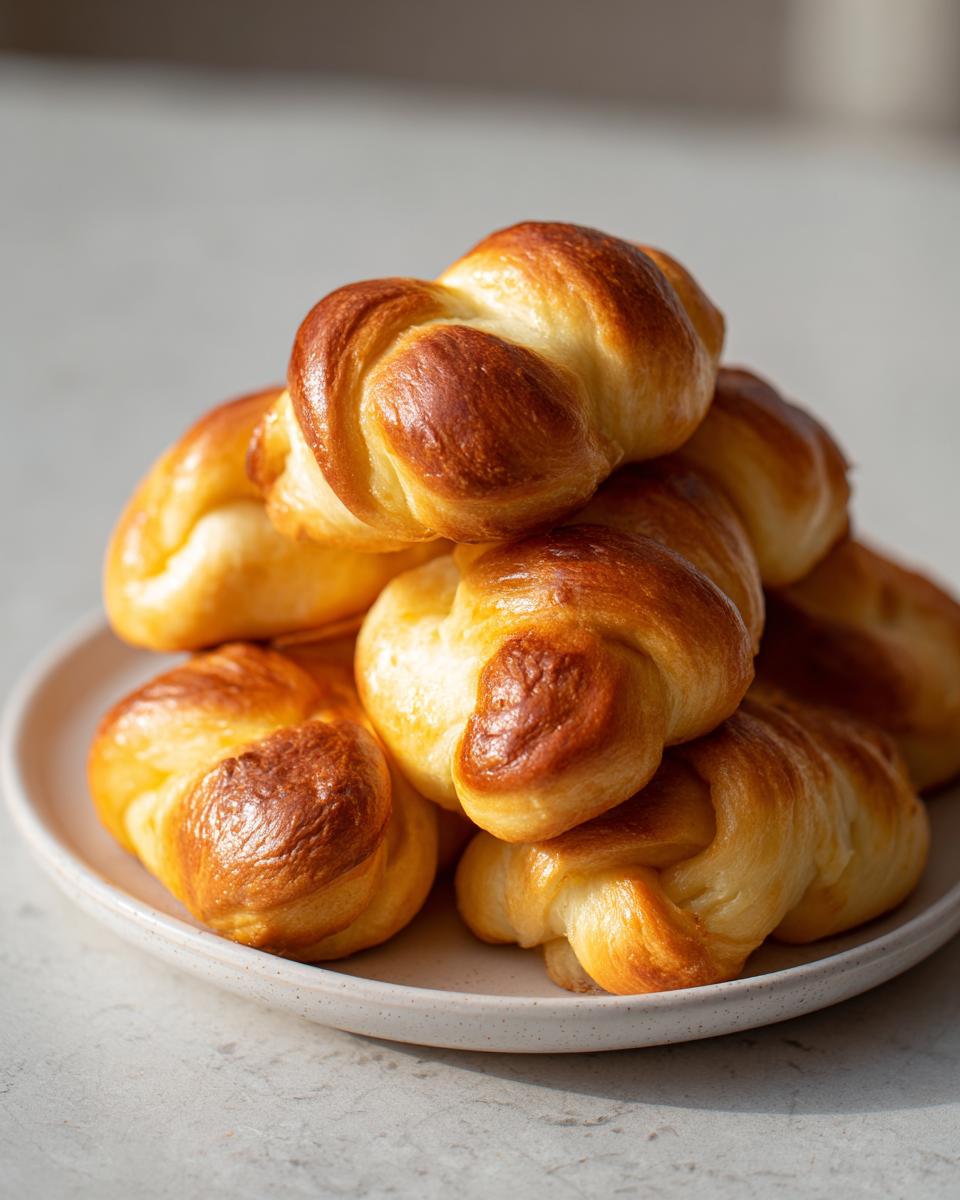 Baked Vanilla Dough Twists - detail 2