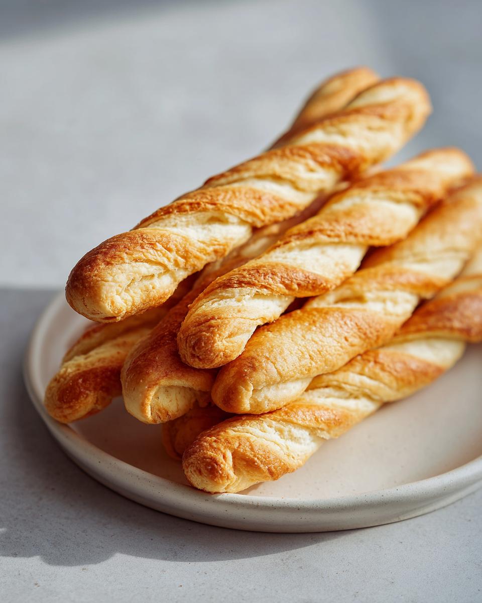 Baked Vanilla Dough Twists