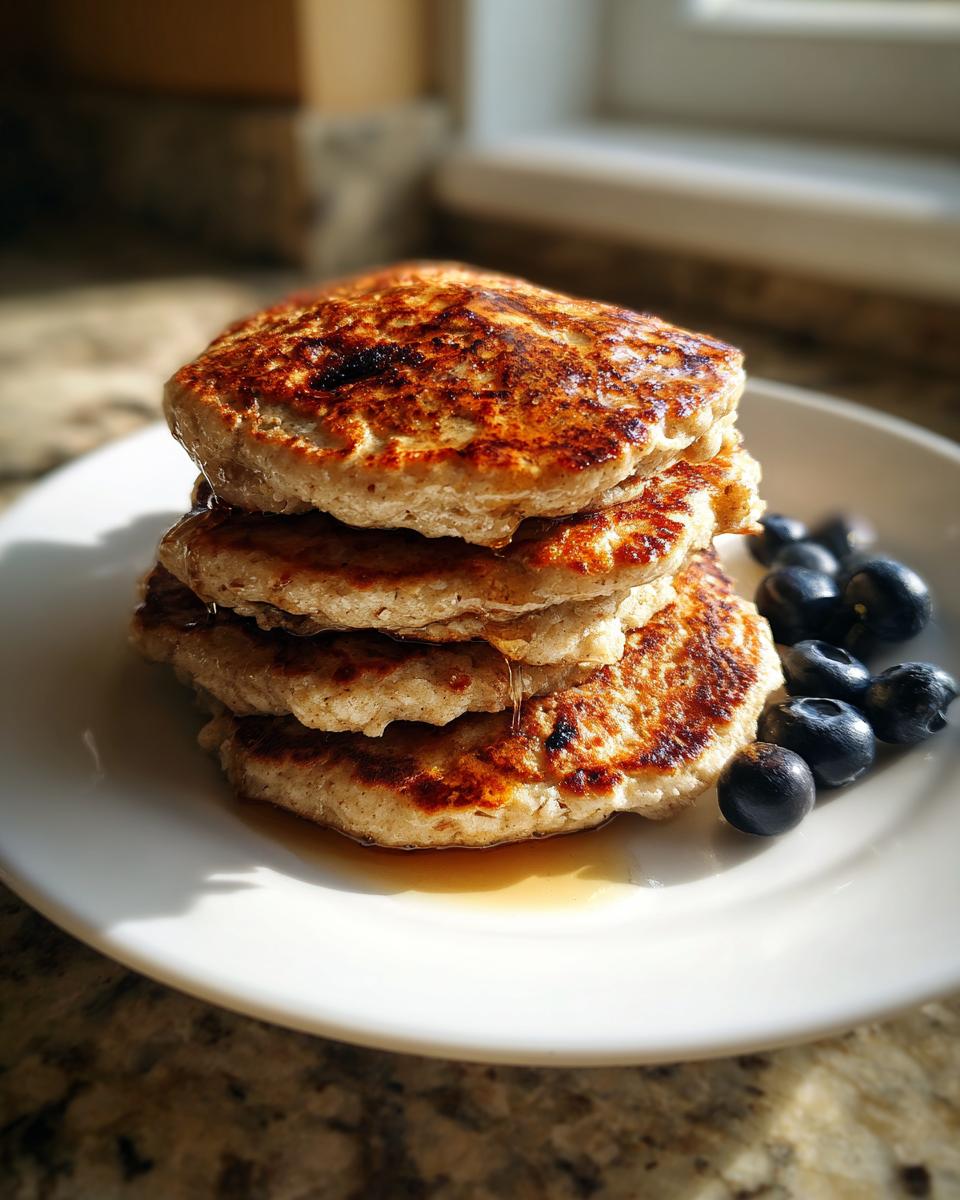 Banana Oatmeal Pancakes - detail 1