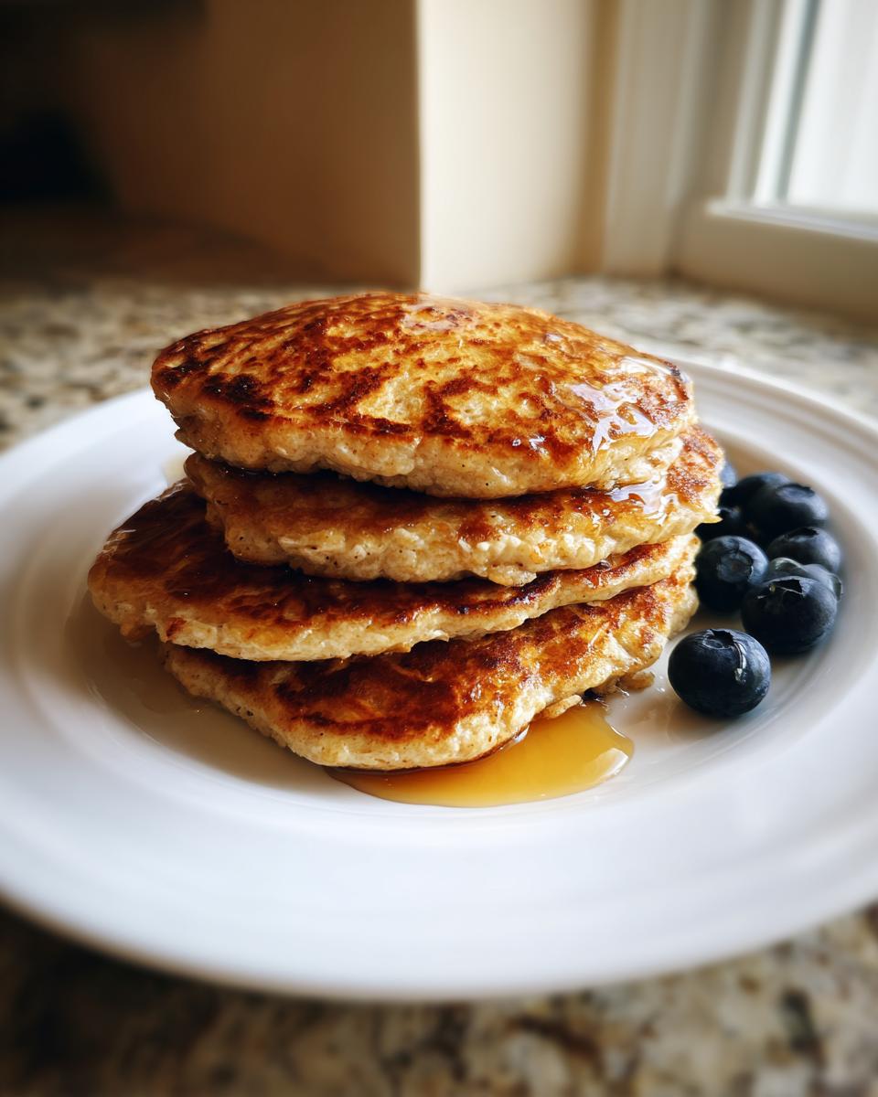 Banana Oatmeal Pancakes - detail 2