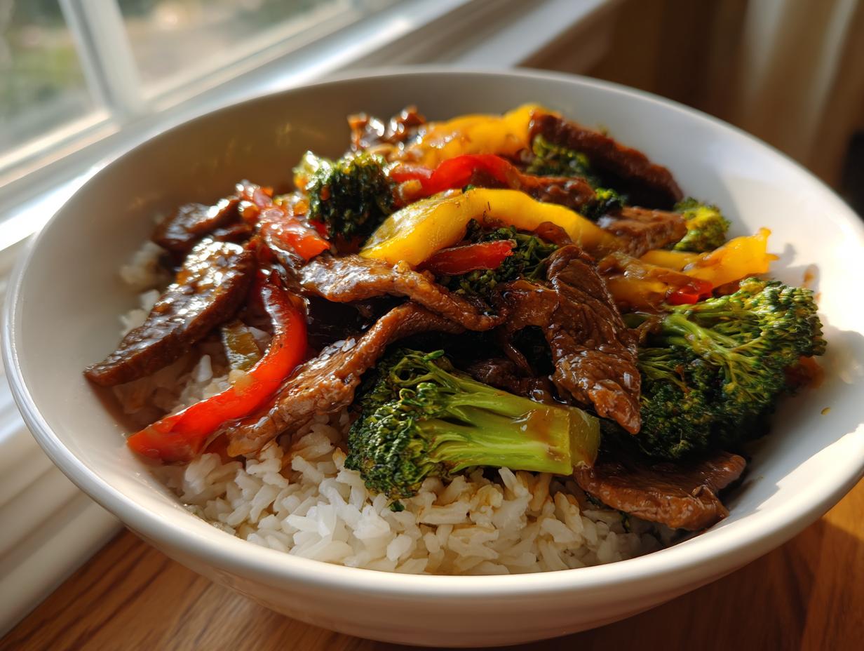 Beef Stir-Fry Bowl