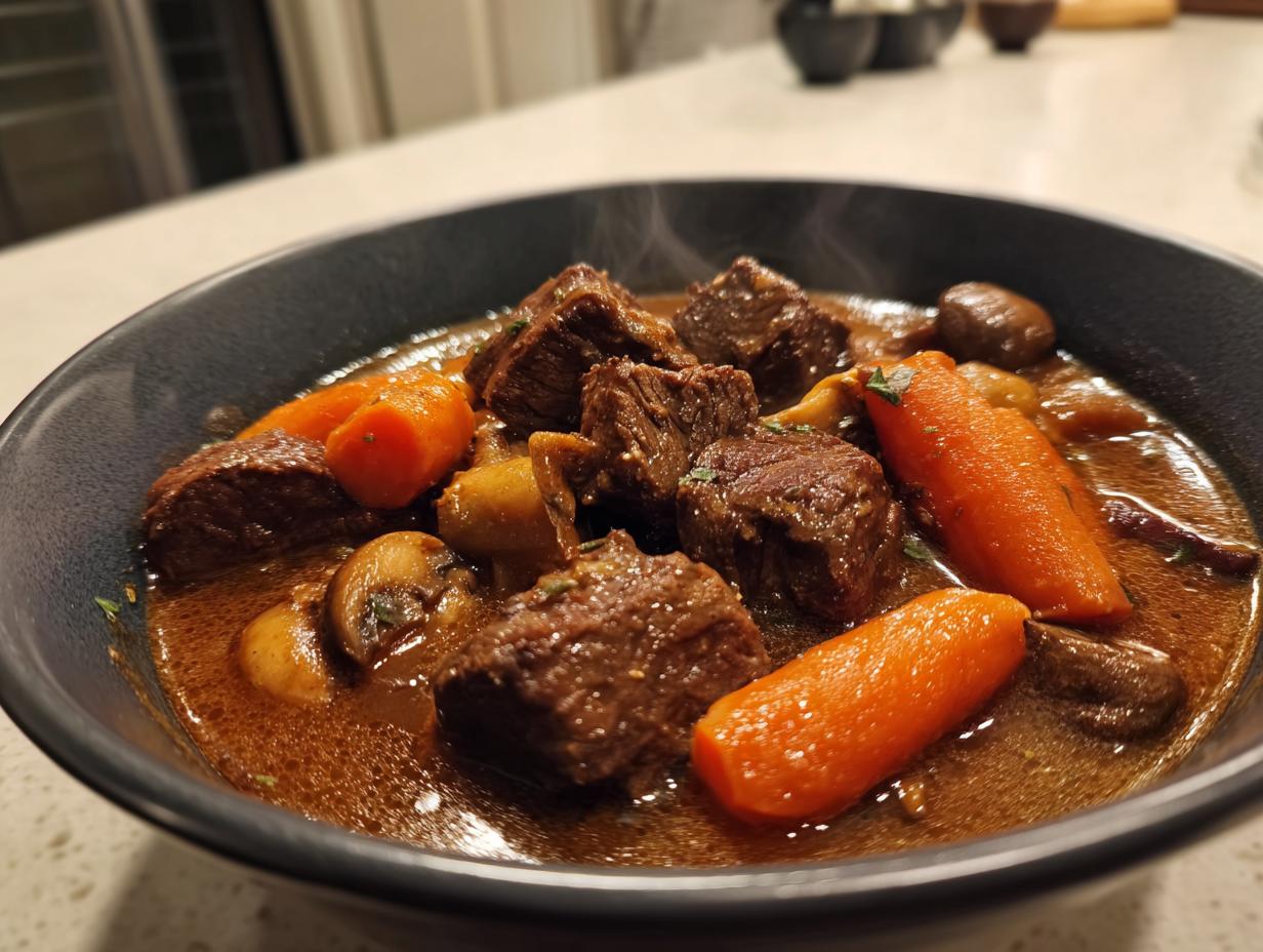 Beef and Mushroom Stew