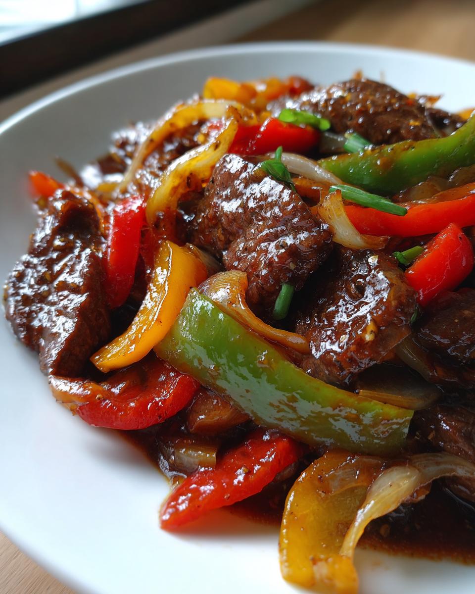 Black Pepper Beef - detail 1