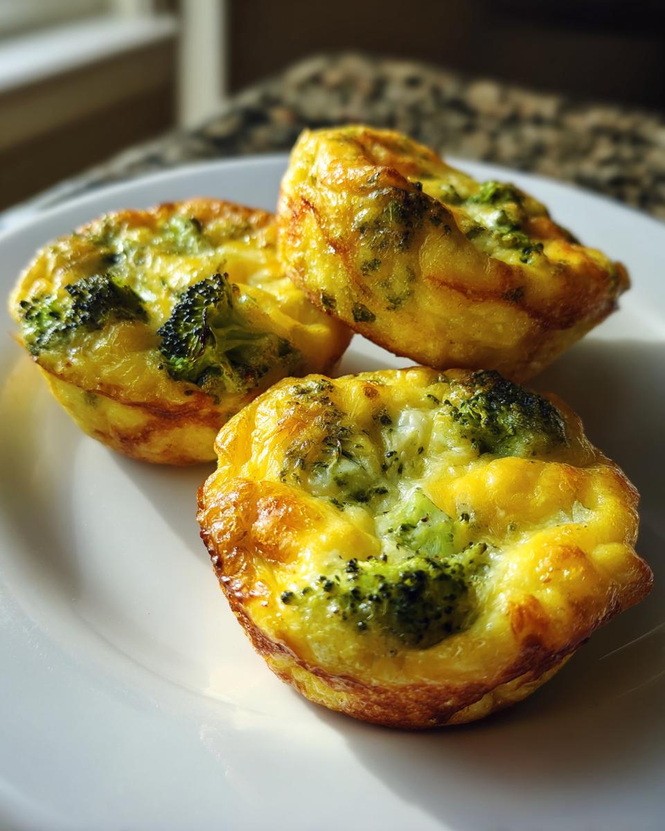 Broccoli Cheese Cups - detail 2