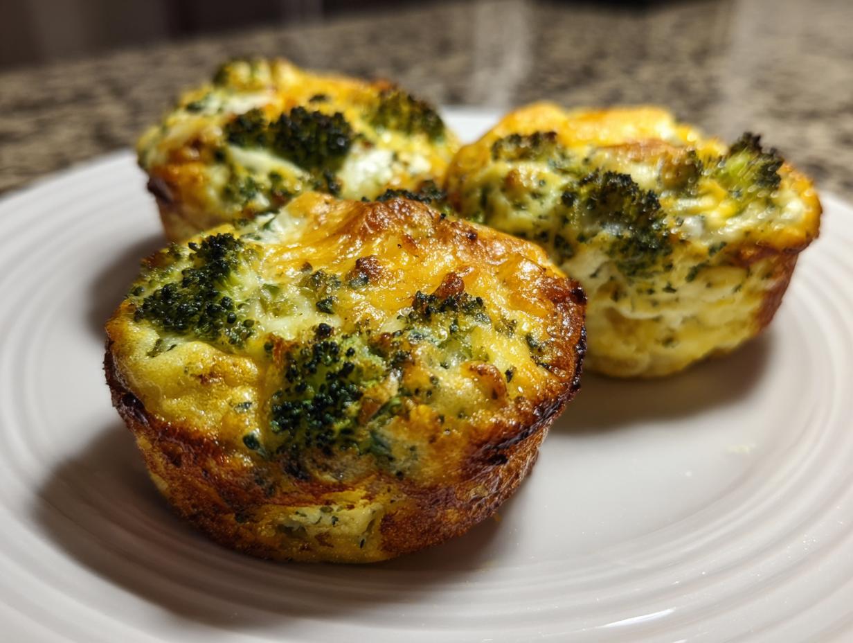 Broccoli Cheese Cups