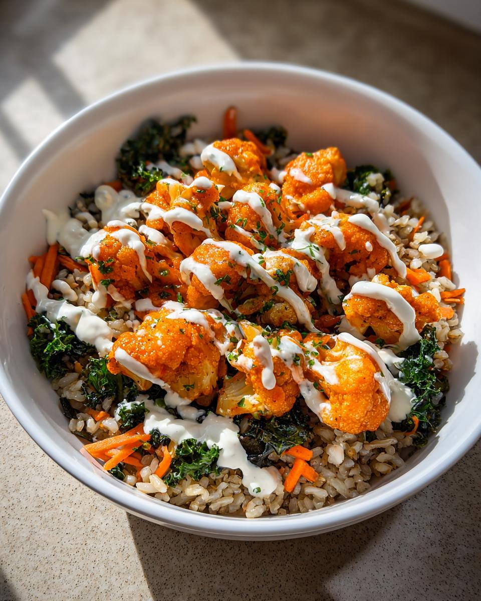 Buffalo Cauliflower Bowl - detail 1