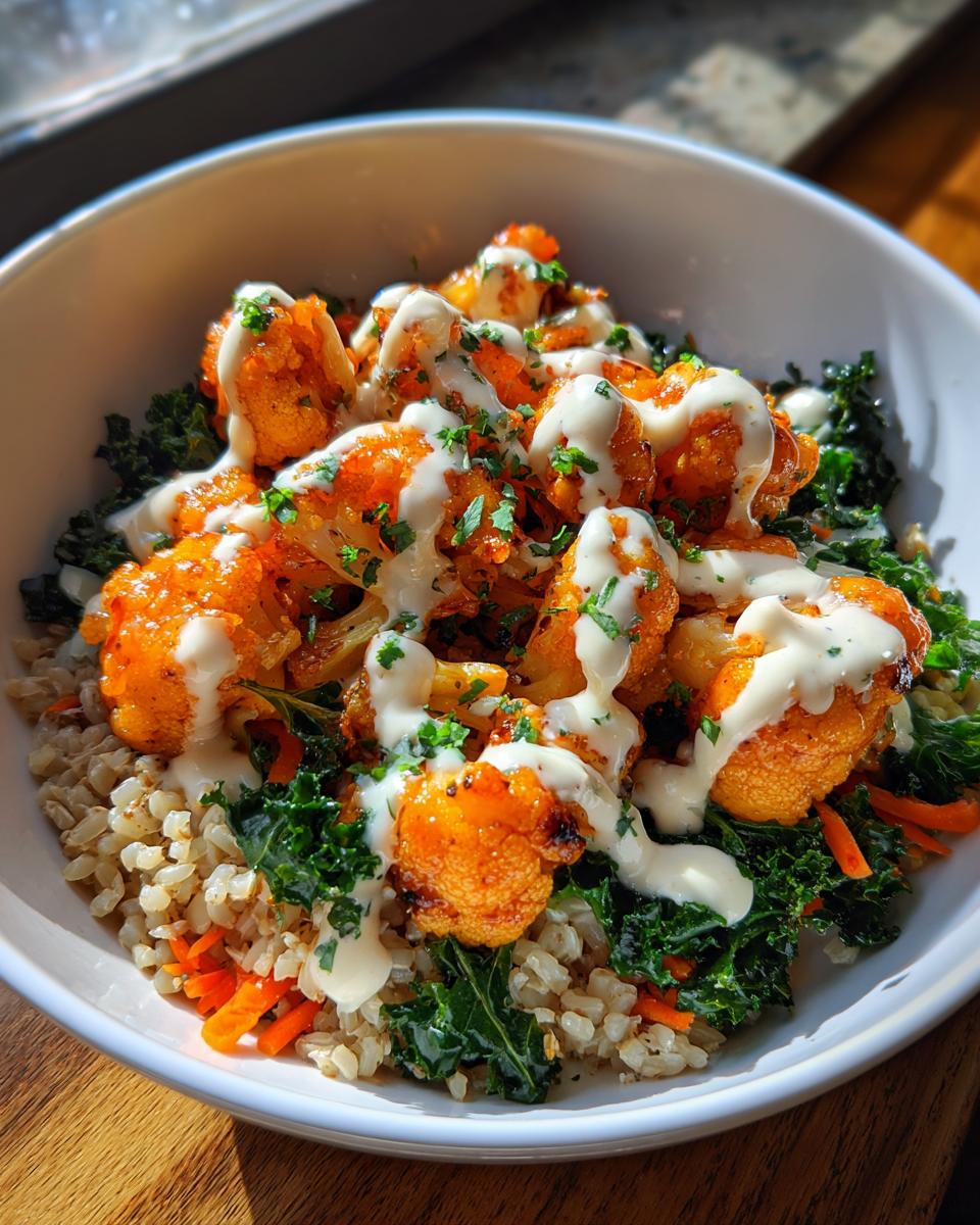 Buffalo Cauliflower Bowl - detail 2