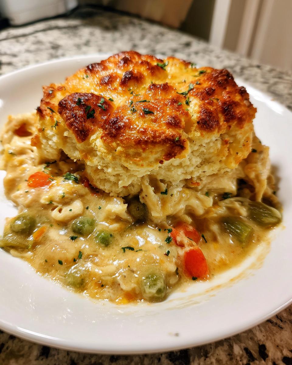 Chicken Cobbler Casserole - detail 2