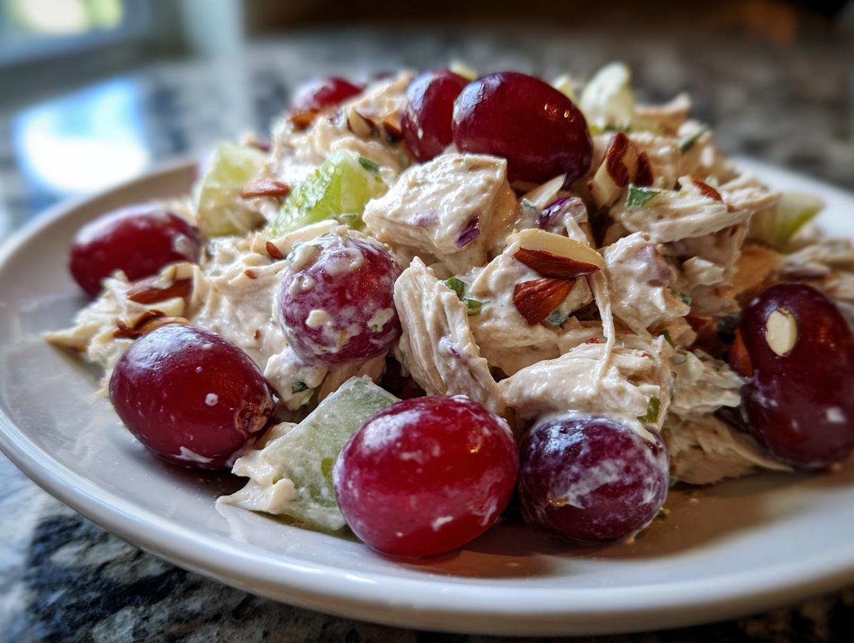Chicken Salad with Grapes