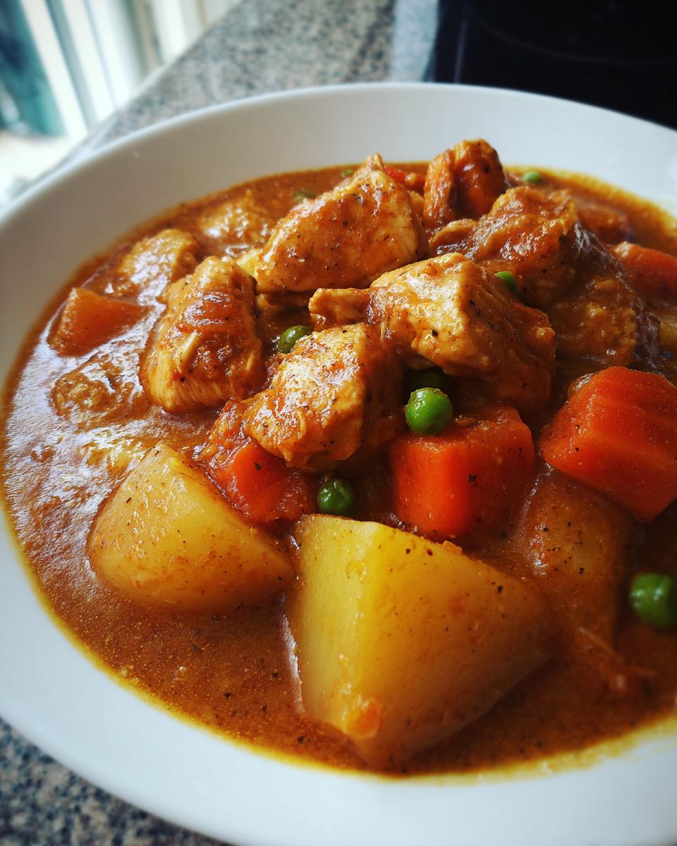 Chicken and Potato Stew - detail 1