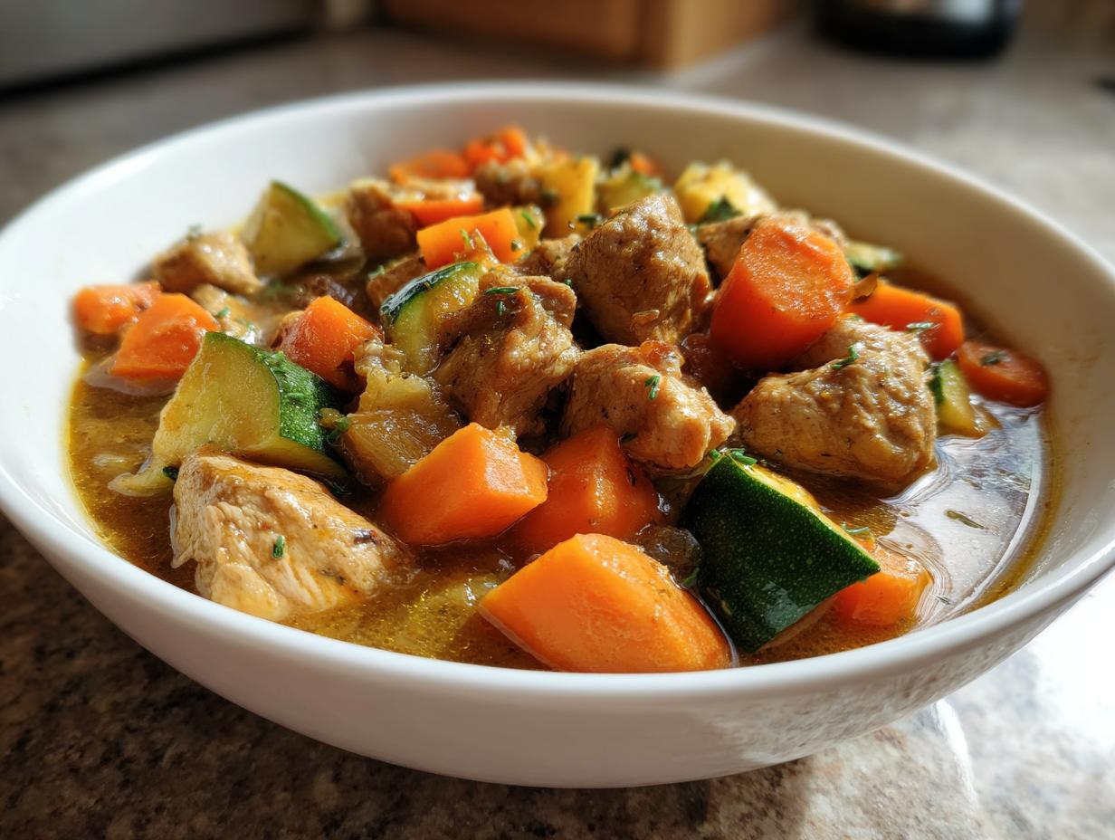 Chicken and Zucchini Stew