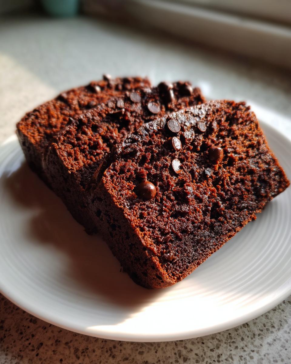 Chocolate Milled Wheat Sourdough Quick Bread Recipe - detail 2