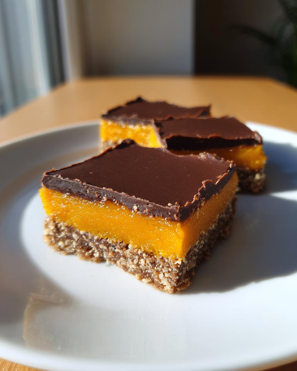 Chocolate Orange Bars - detail 1