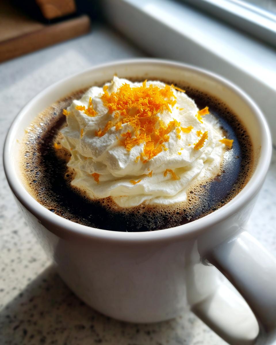 Chocolate Orange Latte - detail 2