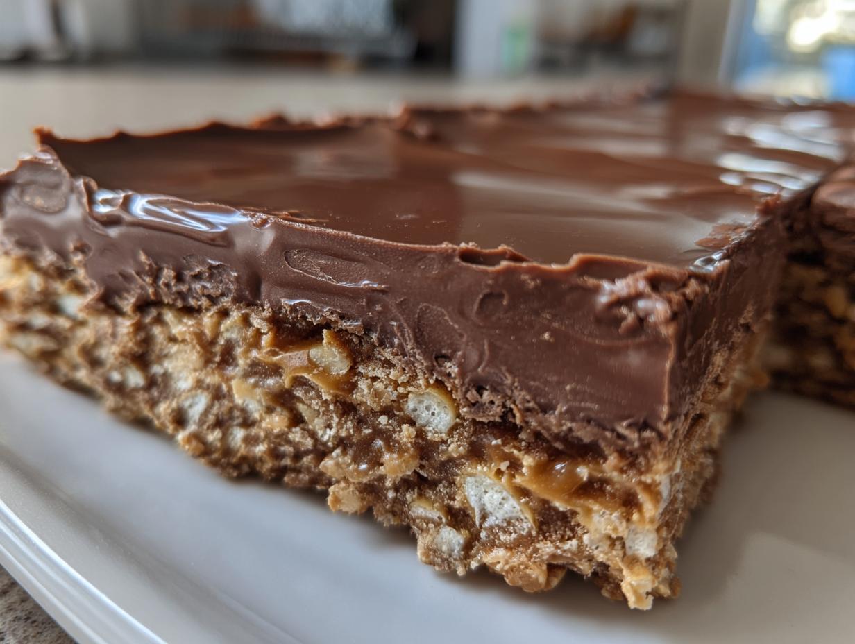 Chocolate Peanut Butter Bars